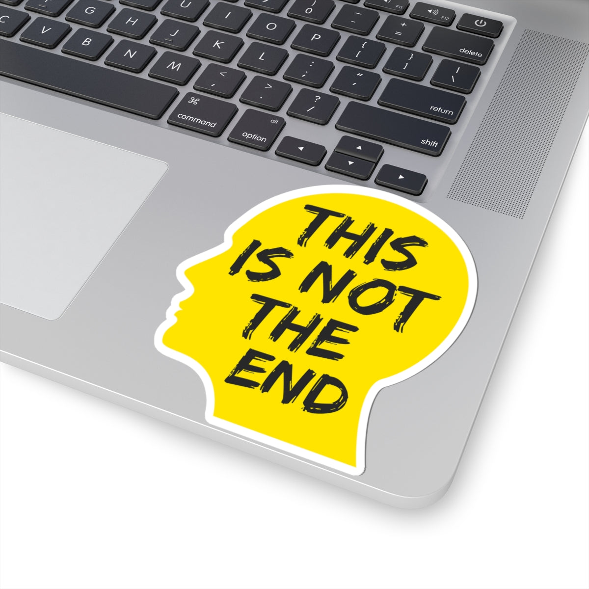 Empowering Mental Health Sticker - Support Ribbon Vinyl Decal for Advocates, Survivors, and Counselors