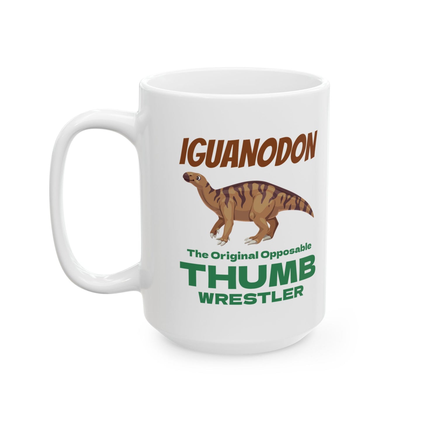 Dinosaurier-Fossil-Becher Iguanodon Opponierbarer Daumen für Paläontologie-Studenten 