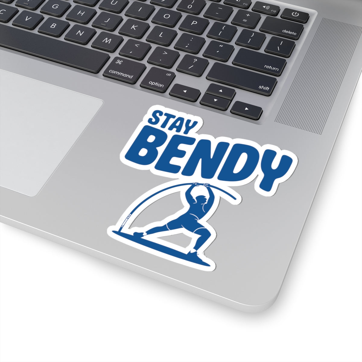 Pole Vault Sticker – Funny Stay Bendy Pole Flex Humor Decal for Track & Field Athletes Teen Vaulters