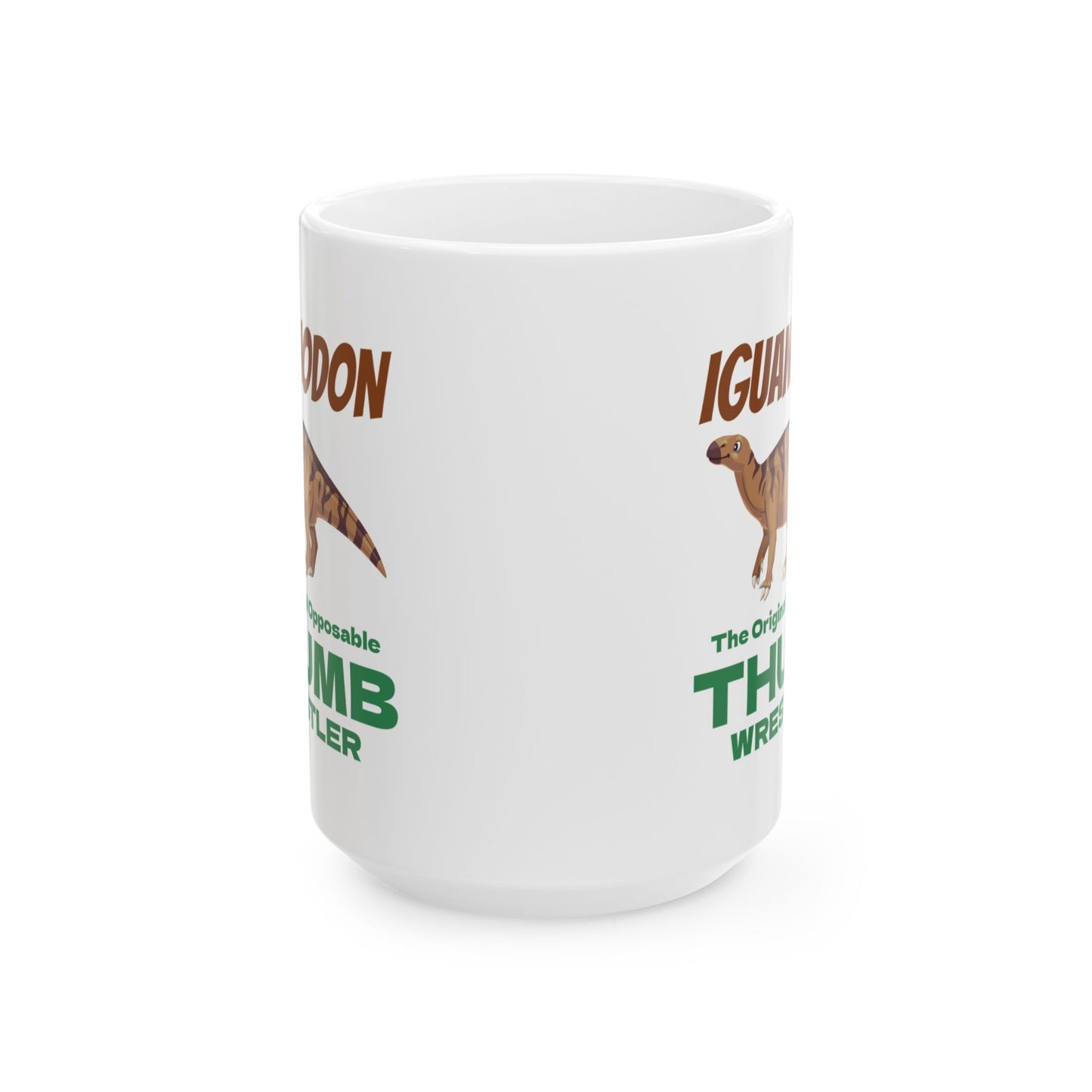 Dinosaurier-Fossil-Becher Iguanodon Opponierbarer Daumen für Paläontologie-Studenten 