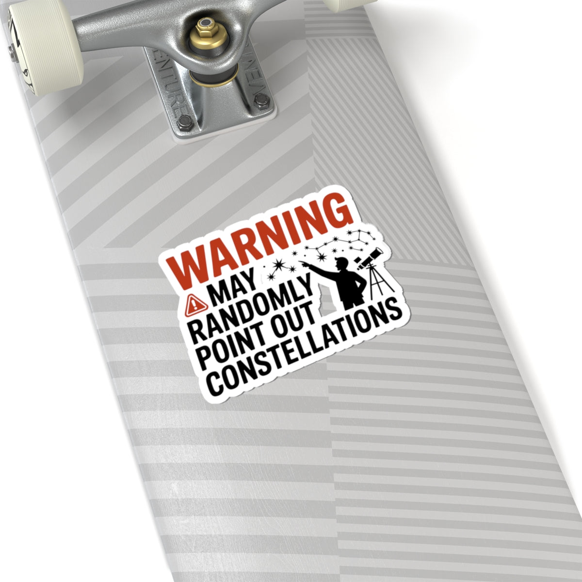 Constellation Lover Sticker - Astronomy Humor Vinyl Decal for Stargazers and Astrophysicists