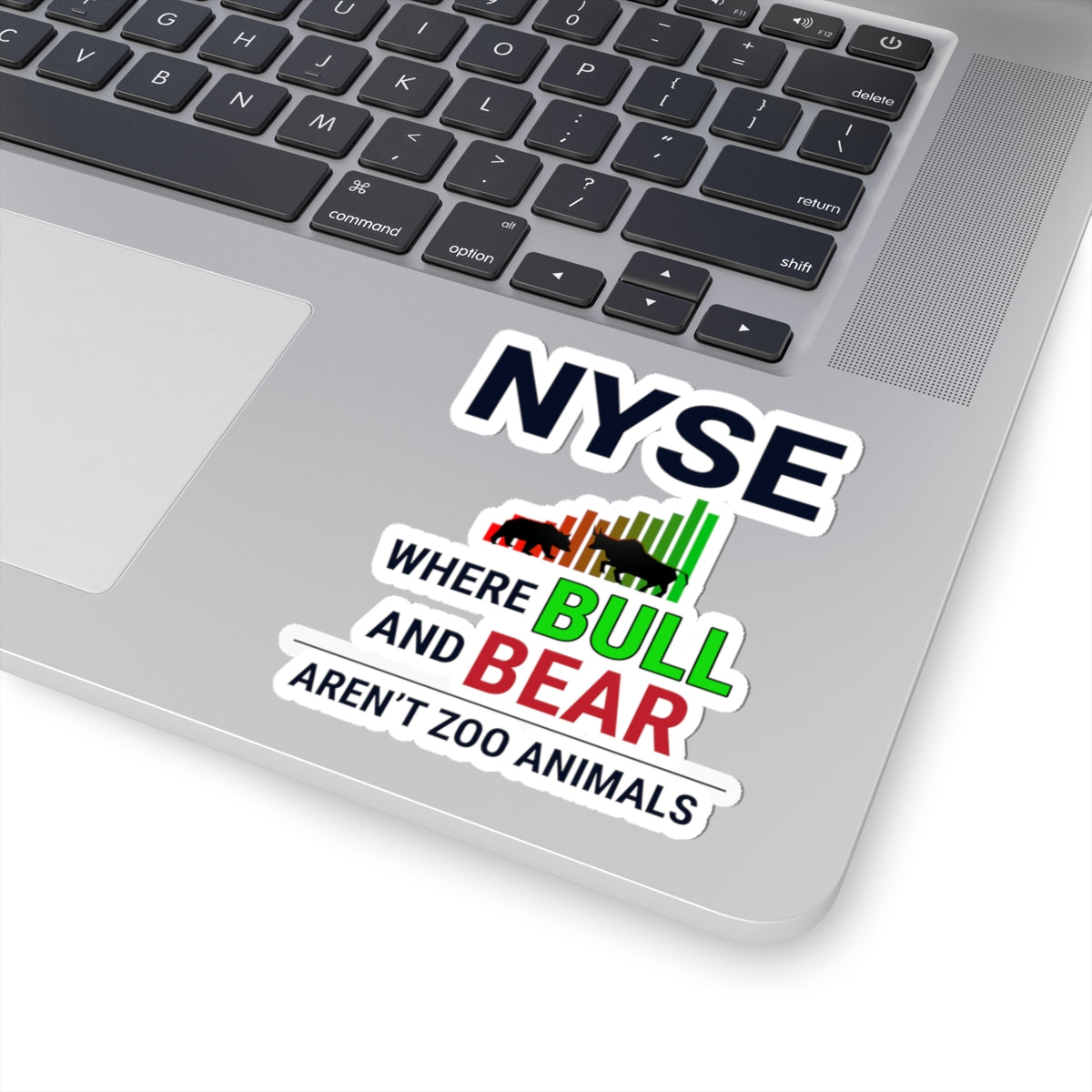Stock Market New York Sticker - NYSE Wall Street Vinyl Decal for Traders and Finance Professionals