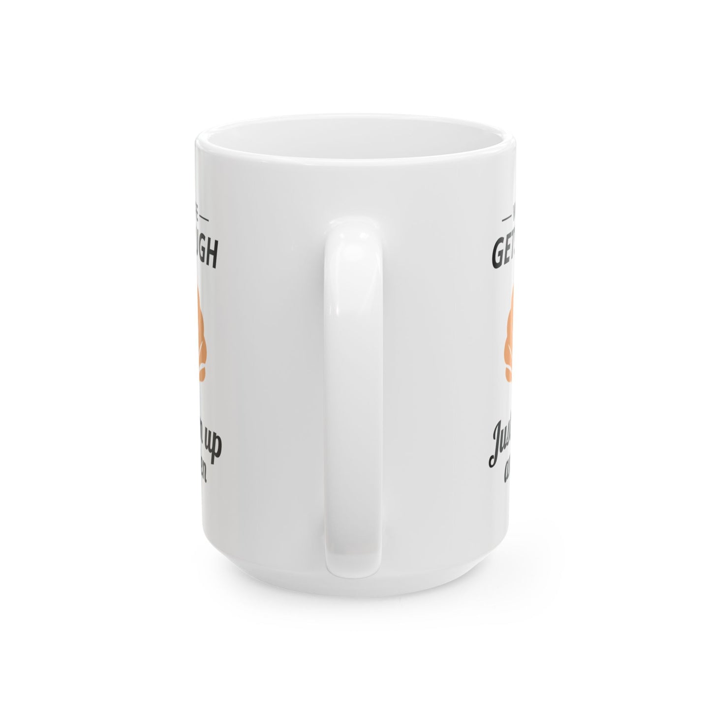 Clam Up Mug, Listen Clam, Tough Times Ocean Gift