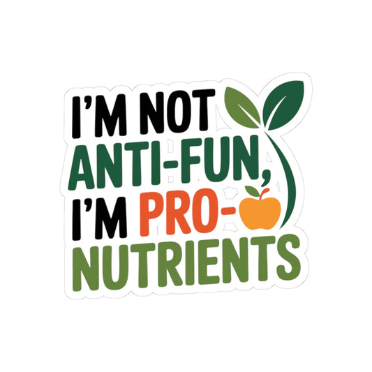 Pro-Nutrient Dietitian Sticker - Nutrition Expert Vinyl Decal for Registered Dietitians, Nutritionists