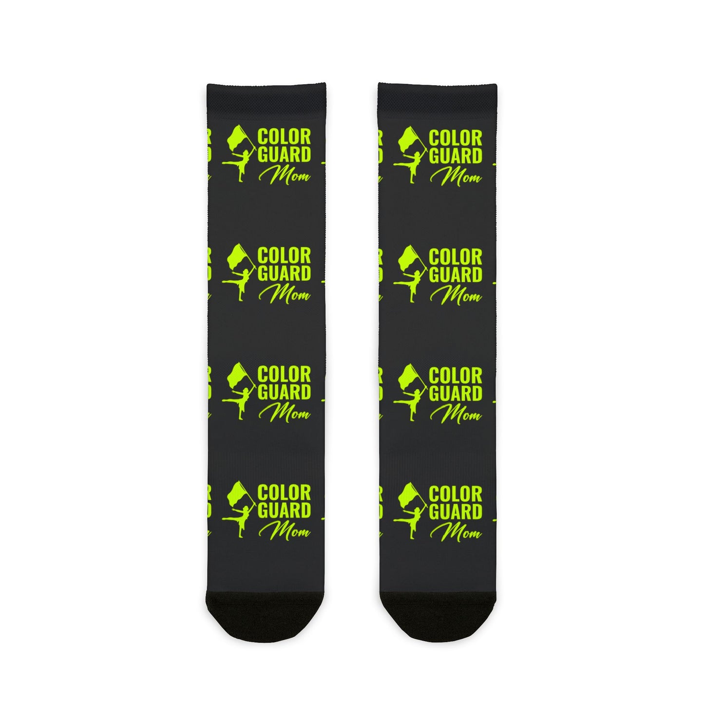 Color Guard Mom Socks – Proud Supporters and Dance Moms