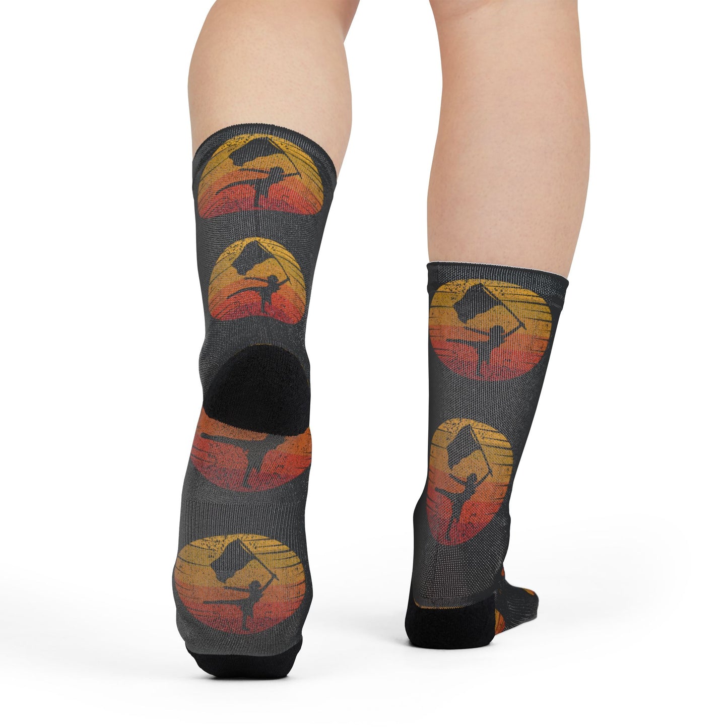 Retro Style Color Guard Socks – Ideal for Marching Bands & Drill Squads