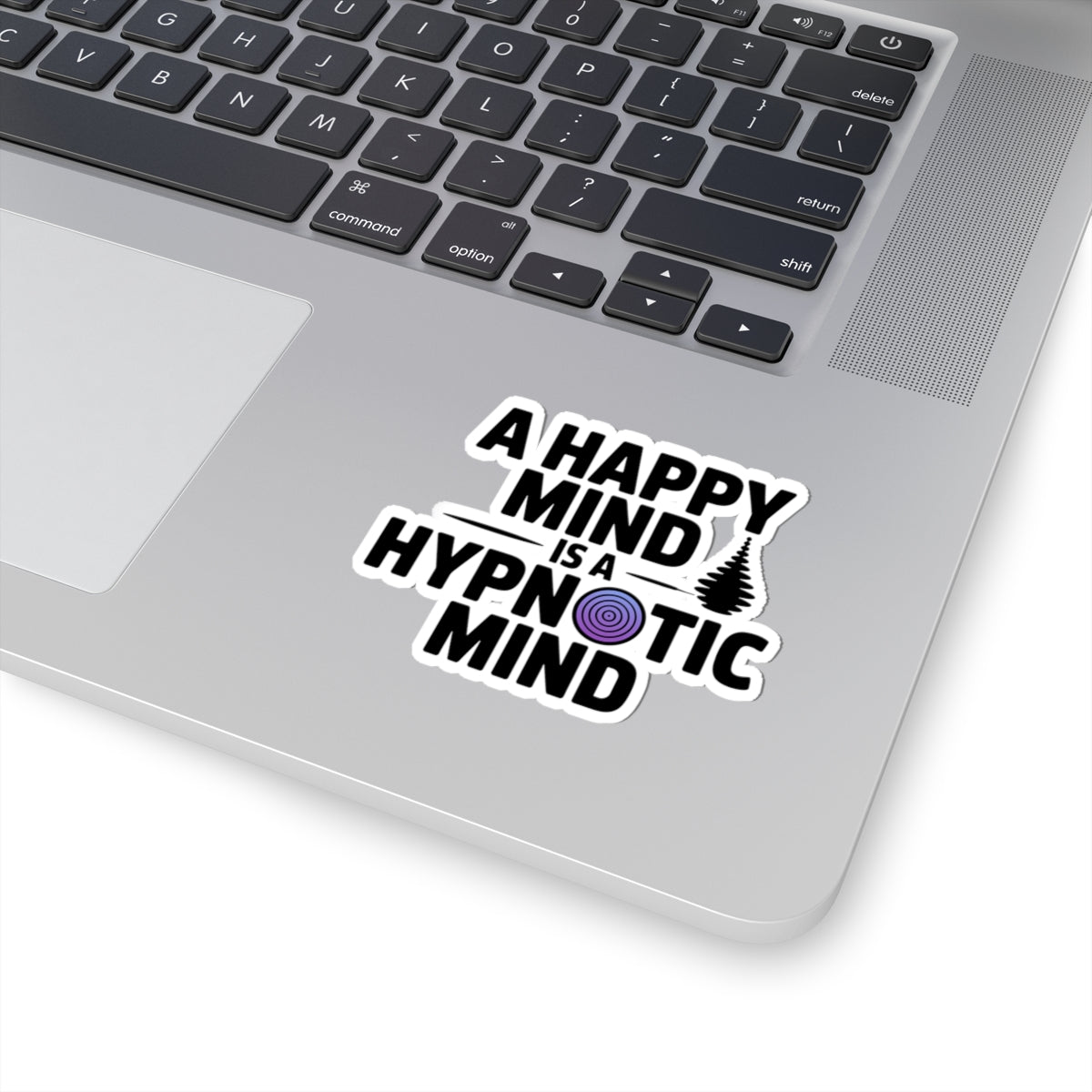 Joyful Trance Decal - Happy Hypnotic State Vinyl Sticker for Hypnotherapists, Positive Mind Practitioners