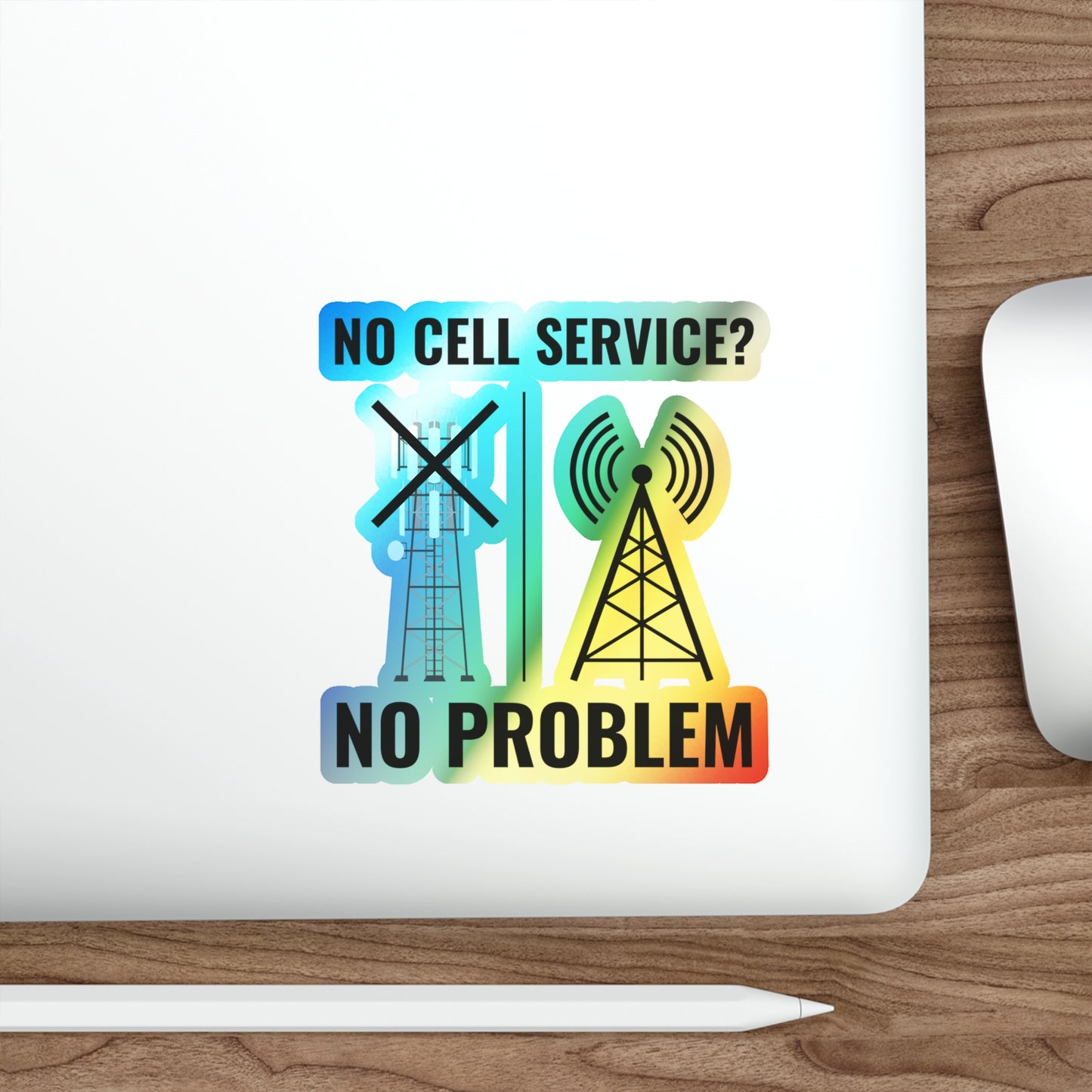 Amateur Ham Radio Operator Stickers Holographic Vinyl Decal - Independent Comms & Off-Grid Ops