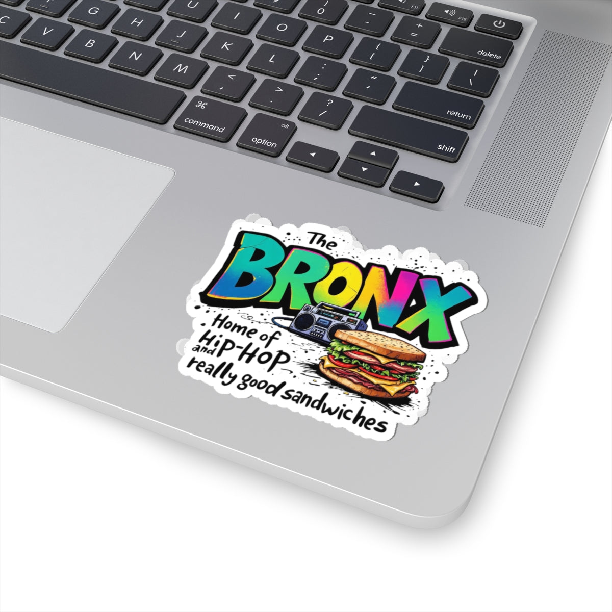 Bronx Hip-Hop Sticker - Bodega Sandwich Vinyl Decal for NYC Culture Lovers