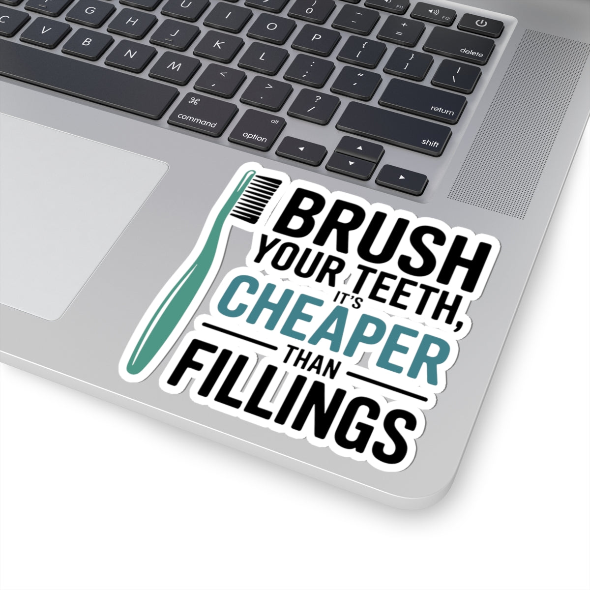 Funny Dentist Sticker - Dental Humor Vinyl Decal for Hygienists, Patients, Dental Office