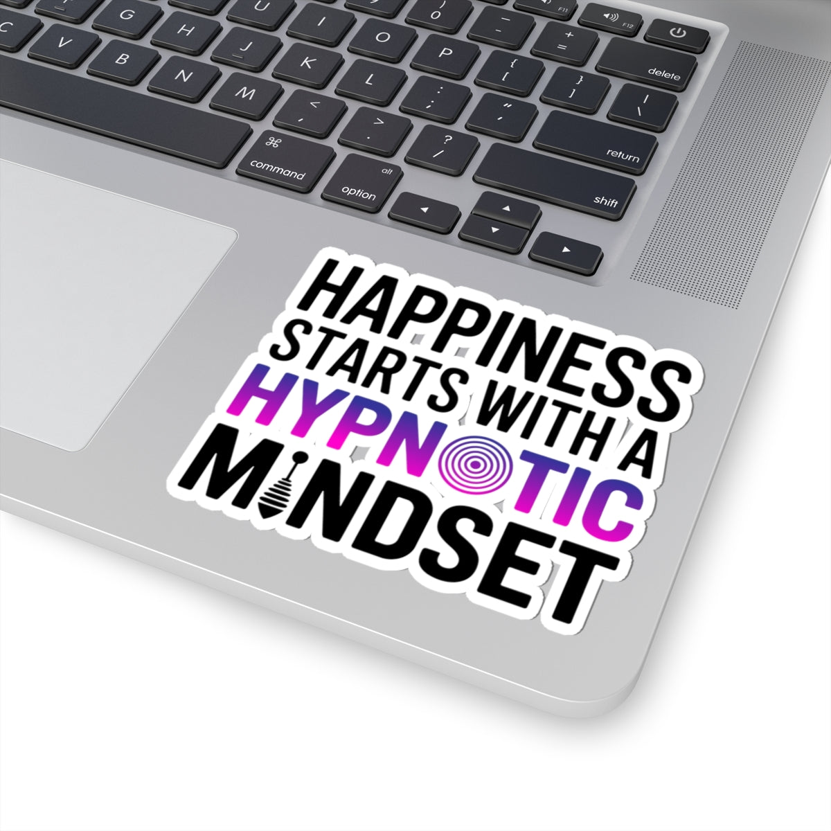 Hypnotist Happiness Sticker - Mindset Transformation Vinyl Decal for Hypnotists, Mental Wellness Coaches