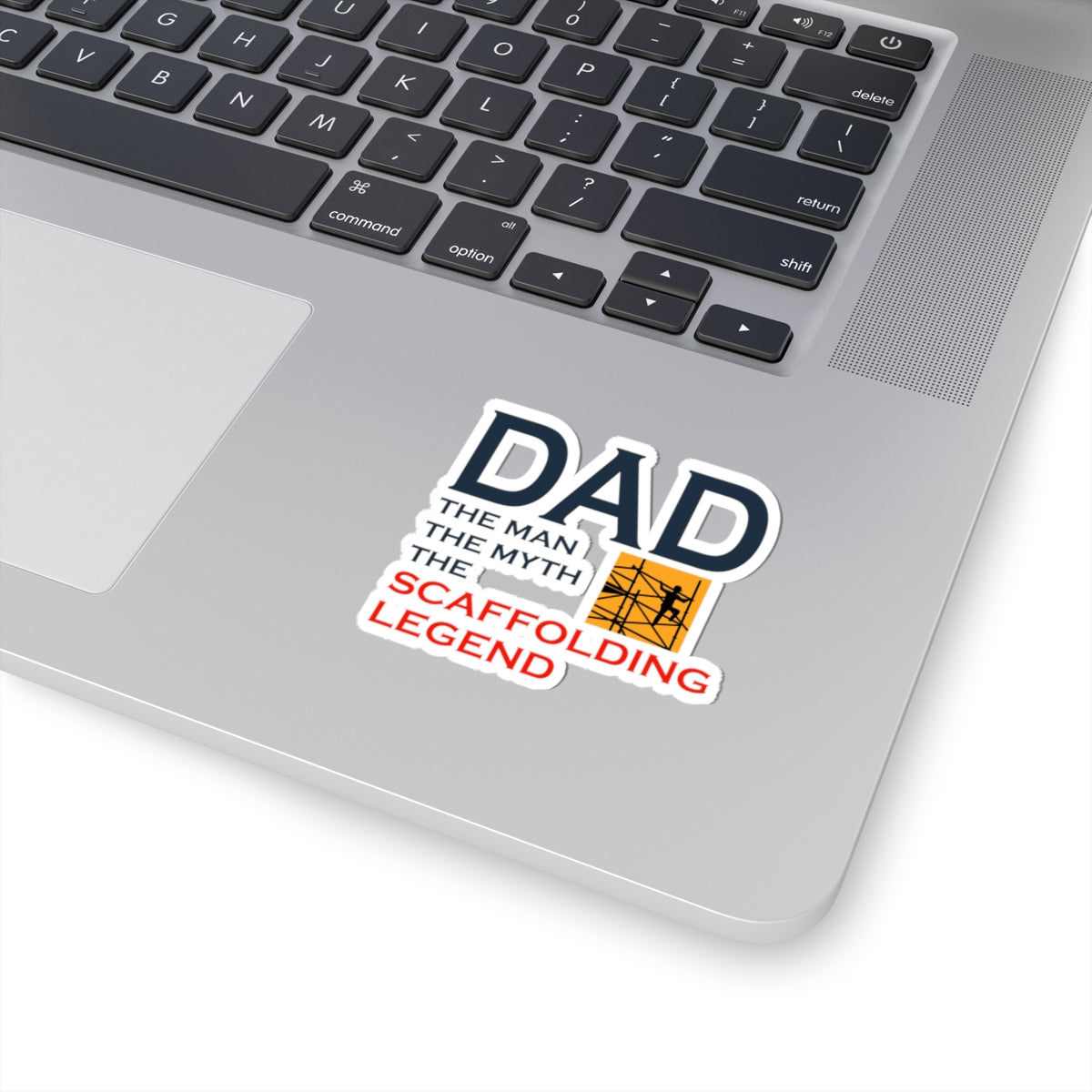 Scaffolding Legend Dad Sticker - Builder Pride Vinyl Decal for Construction Dads & Trade Veterans