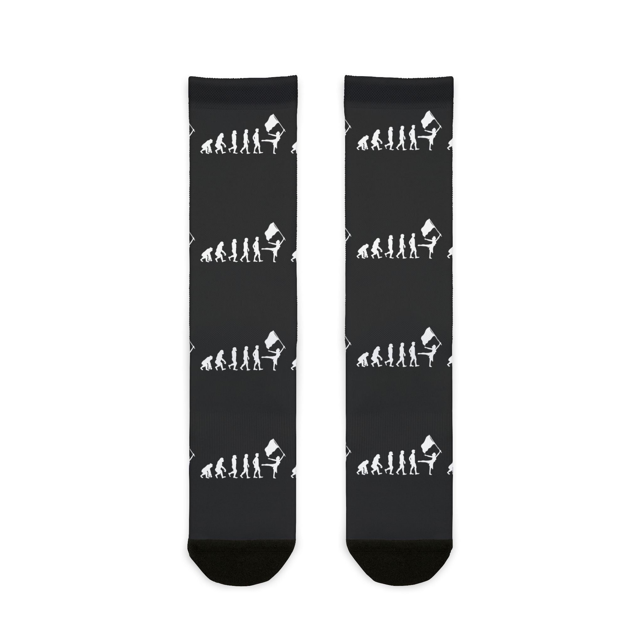 Evolution of Color Guard Socks โ Unique Design for Performance Lovers ...
