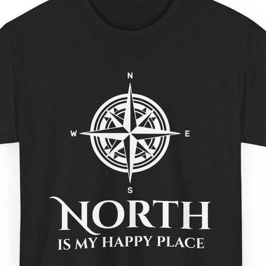 True North T-Shirt - Directional Joy Tee for Geographers & Cartographers