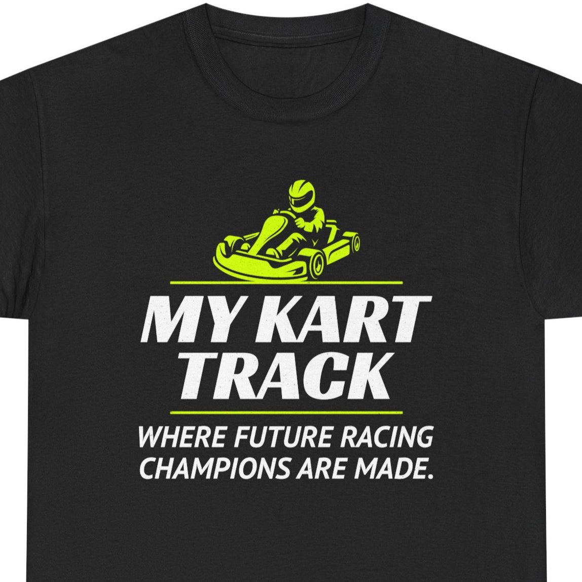 Go Kart Racing T-Shirt - Champion Development Shirt for Aspiring Racers