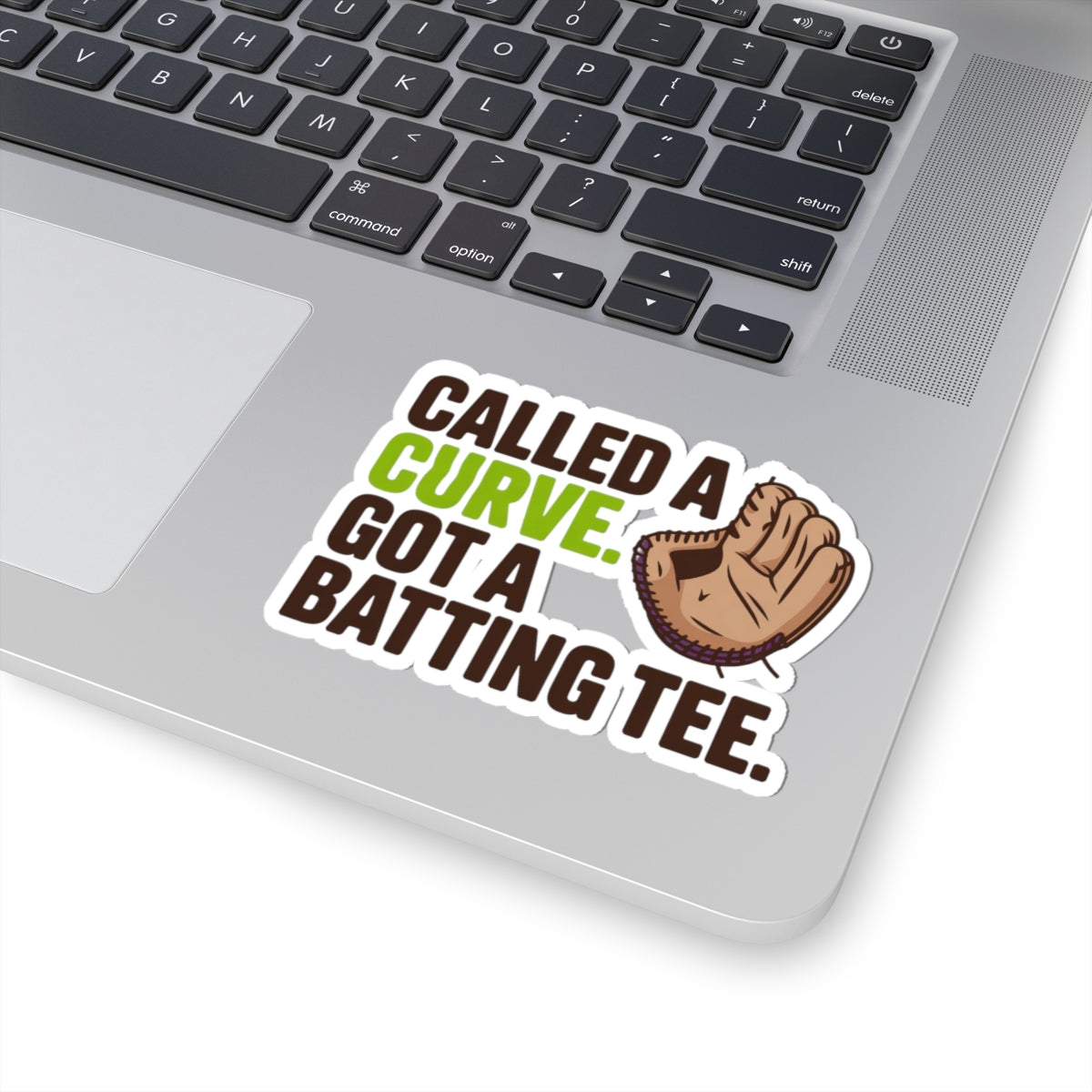 Baseball Catcher Sticker – Funny Sign Calling Humor Decal for Catchers Travel Ball Players