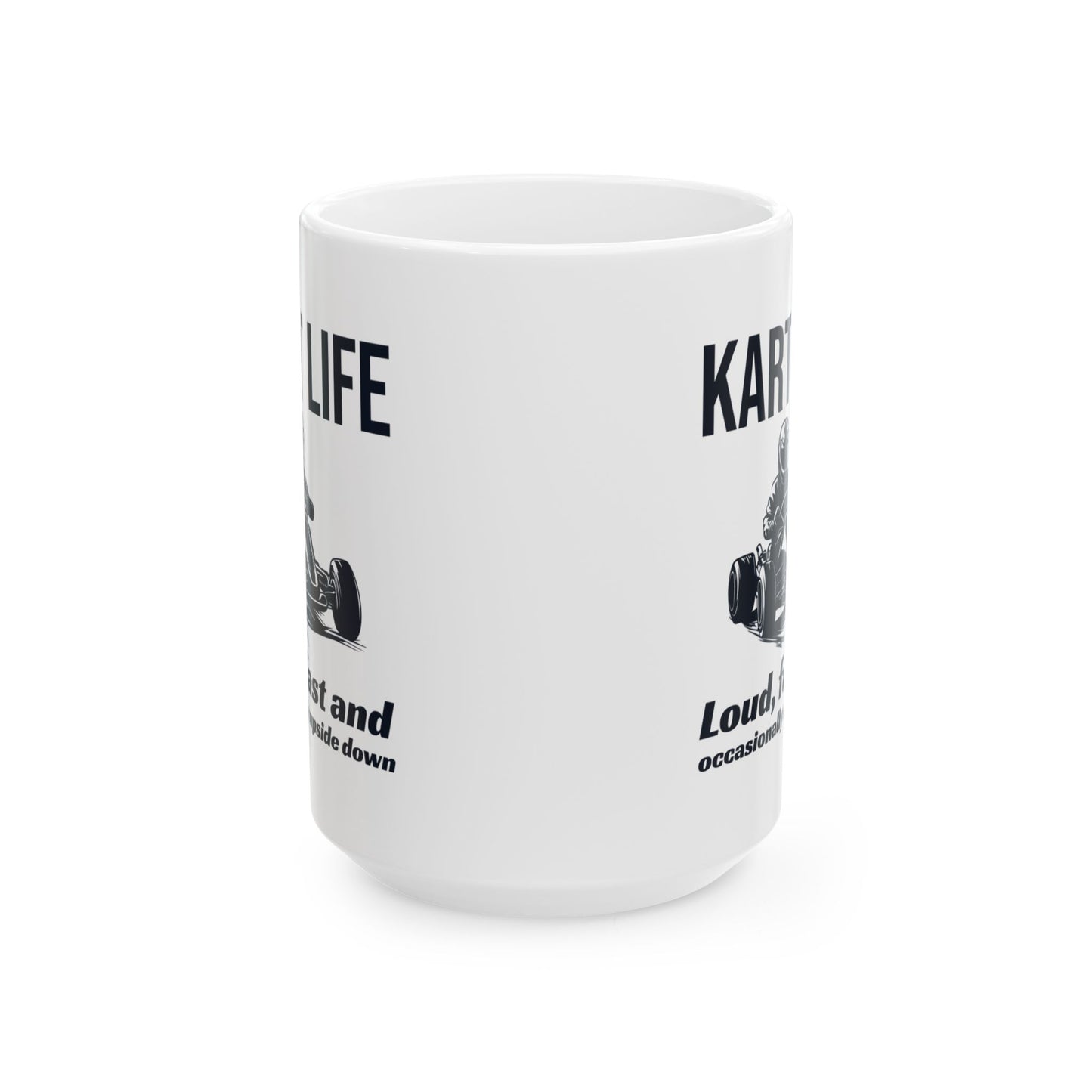 Go Kart Racing Mug – Funny Kart Life Gift for Speed Enthusiasts