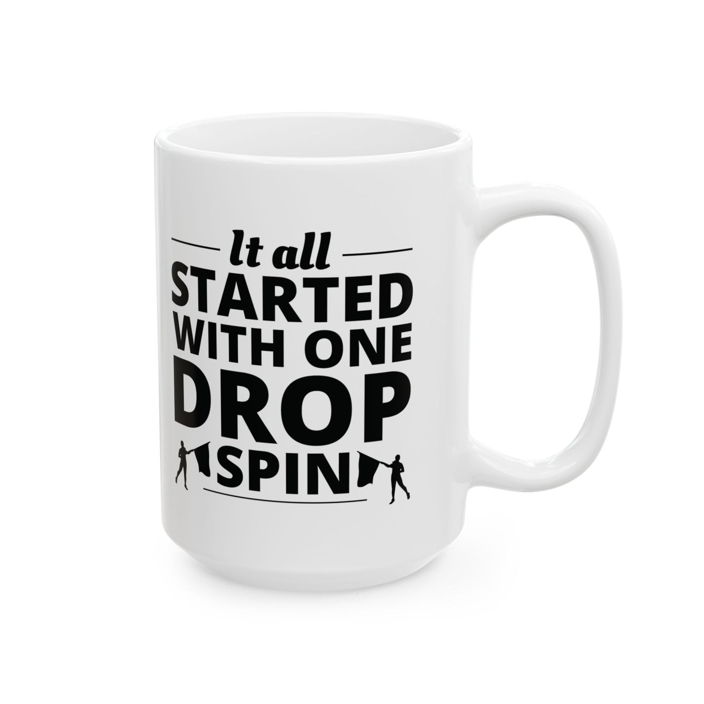 Color Guard Mug | Flag Drop Spin Team Performance Gift