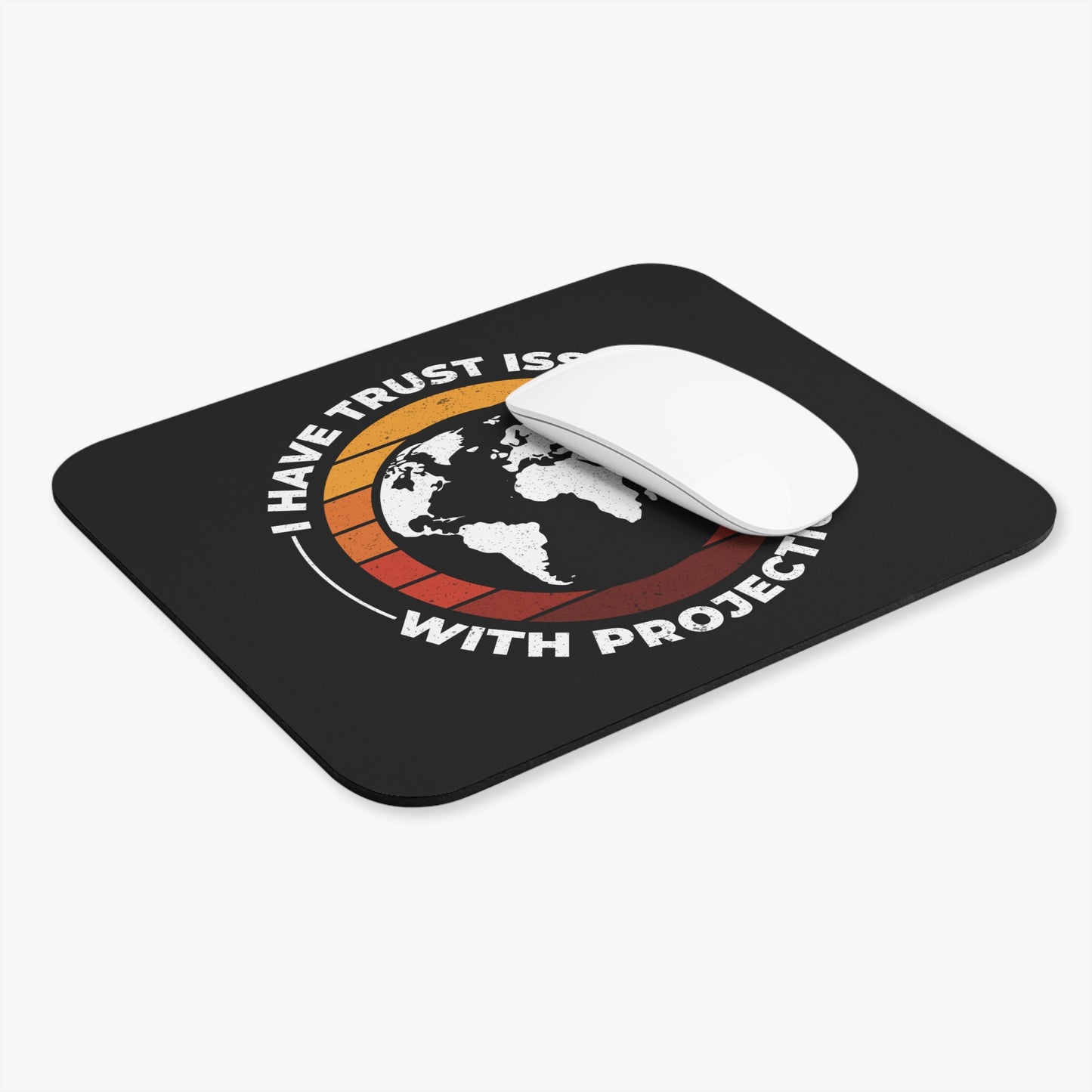 Copy of Geospatial Data GIS Mouse Pad - Cartography Humor Non-Slip Rubber Base for Geographers Mappers Analysts