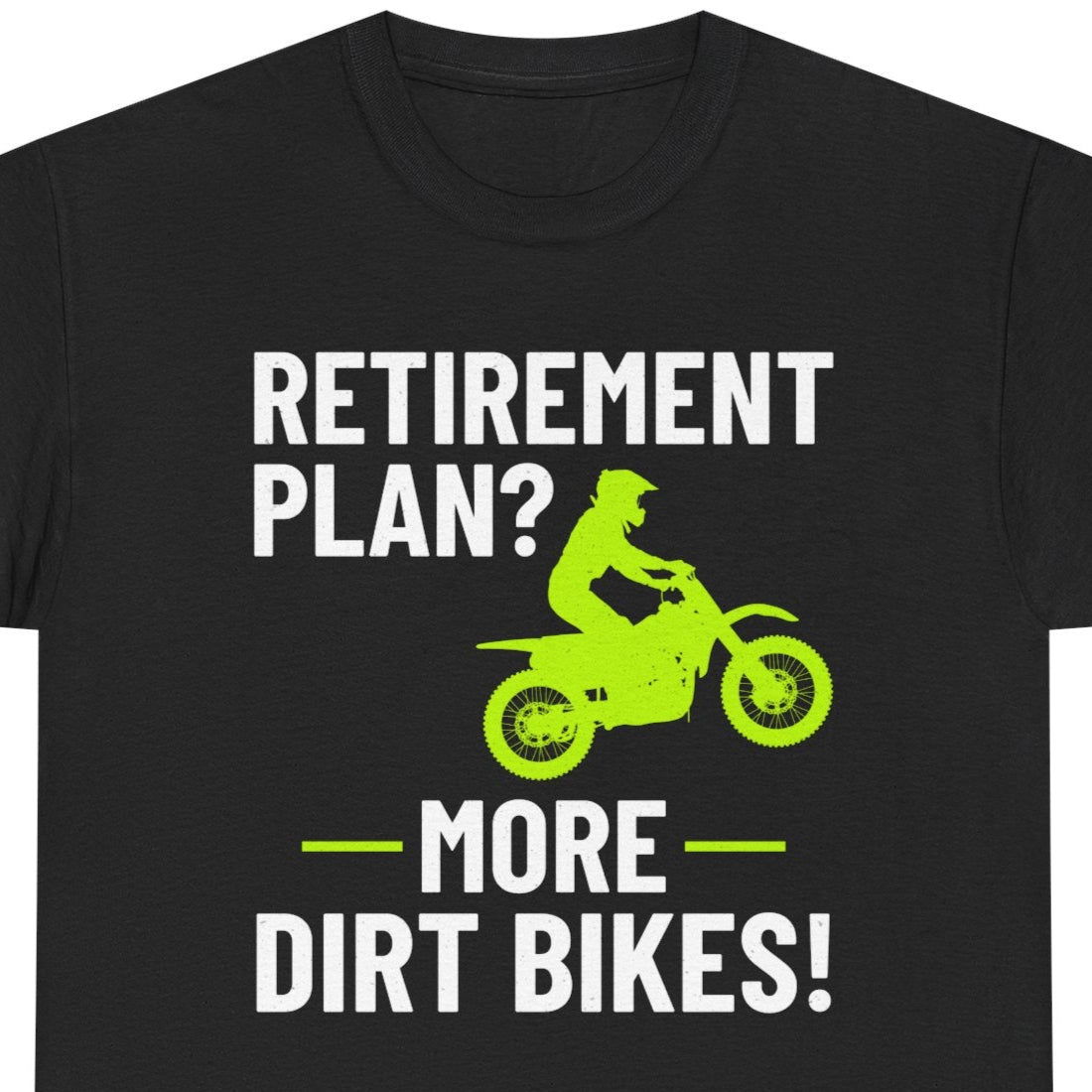 Dirt Bike Motocross T-Shirt - Rider Passion Tee for Lifelong MX Enthusiasts