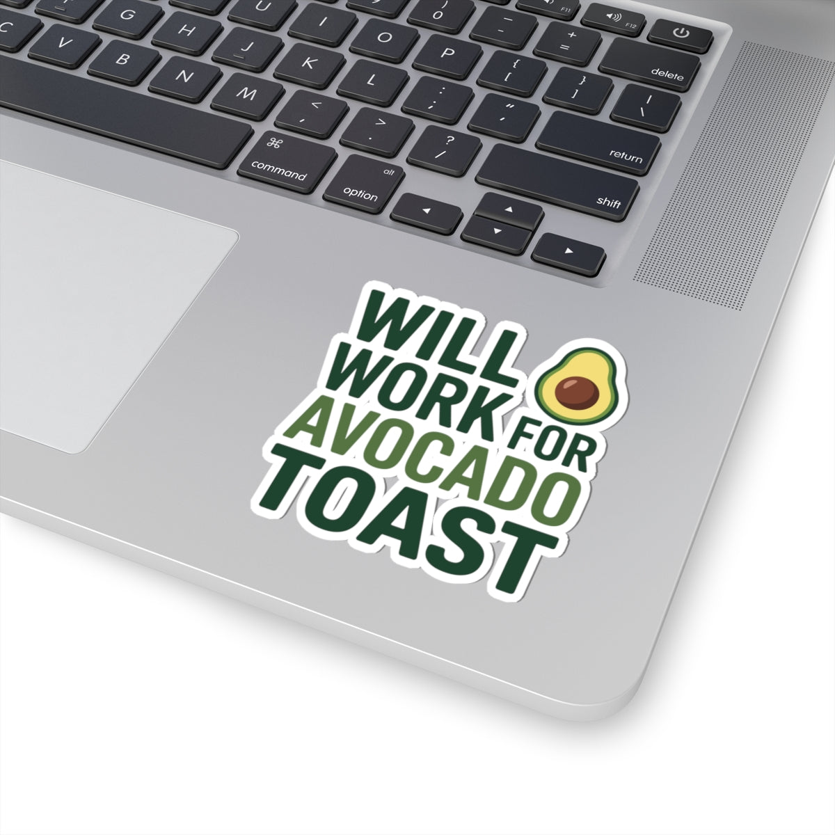 Playful Dietitian Sticker - Avocado Toast Vinyl Decal for Registered Dietitians, Nutritionists