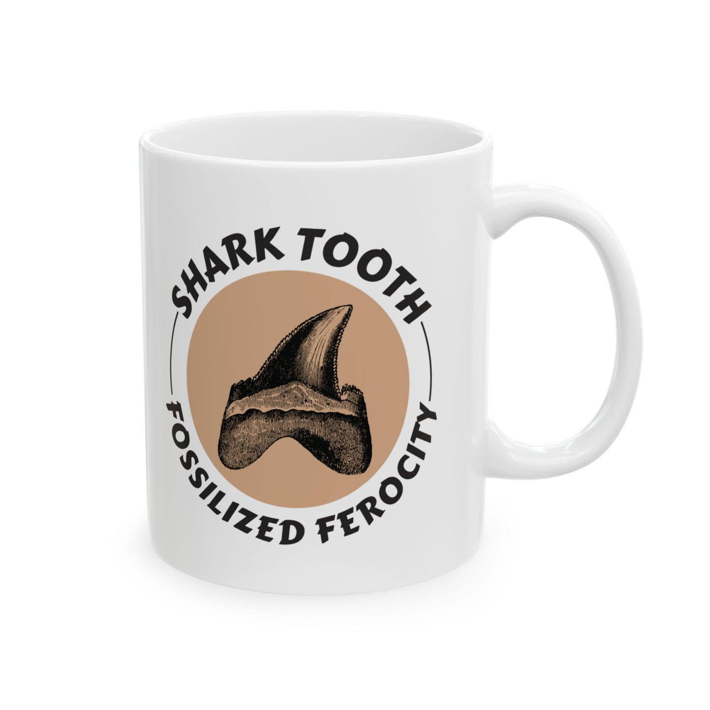 Shark Tooth Collector Mug Fossil Hunting Gift for Paleontology Fans