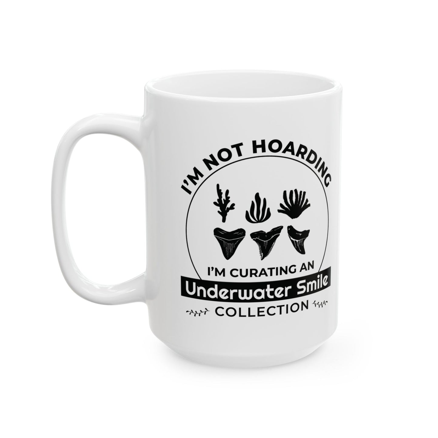 Shark Tooth Collector Mug Fossil Hunting Enthusiast Gift for Paleontologists