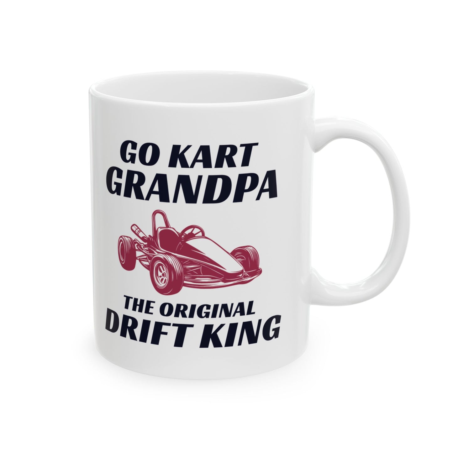 Go Kart Racing Mug - Drift King Design for Enthusiasts and Racers