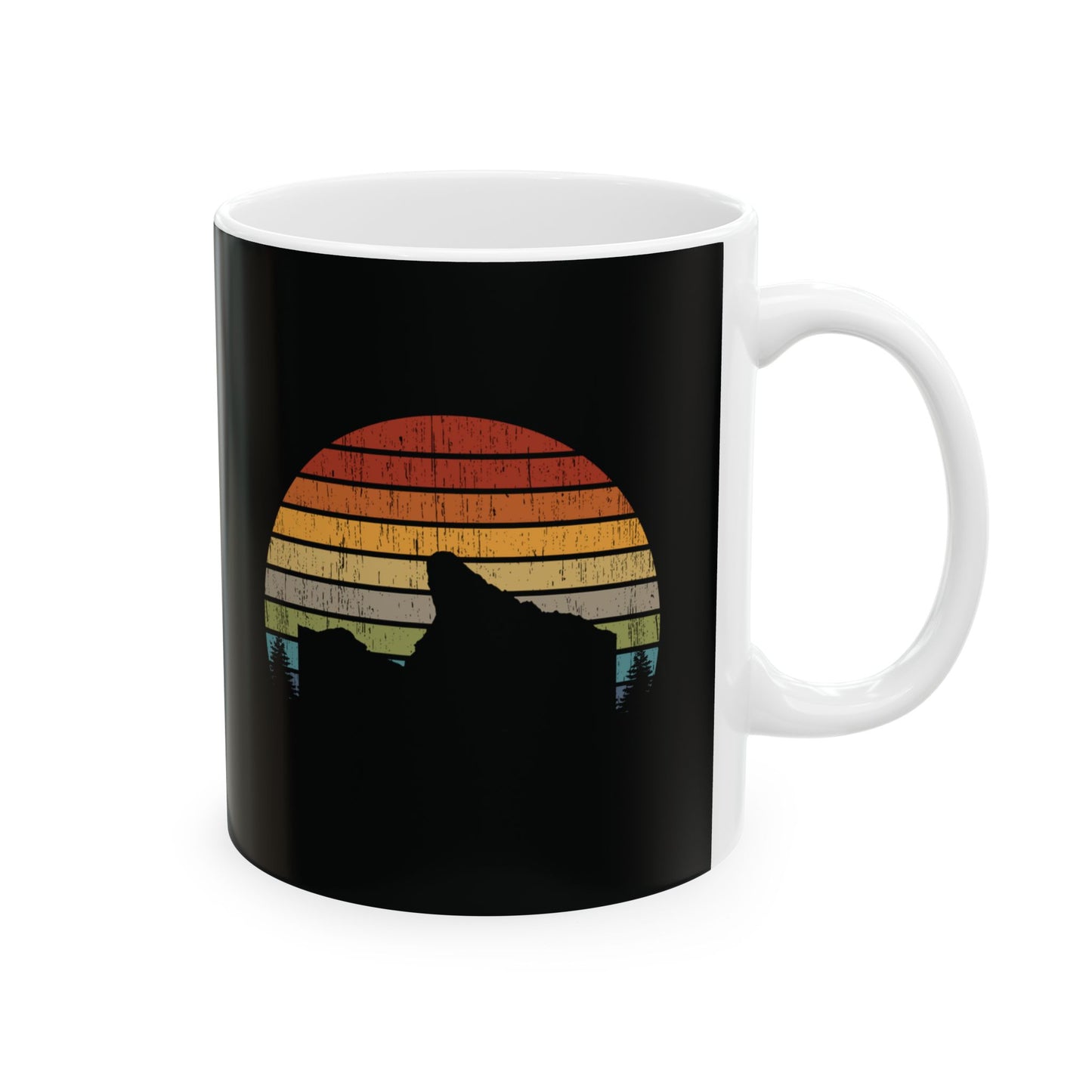 Geologist Mug - Vintage Retro Rock Identification Coffee Mug for Rockhounds & Science Lovers