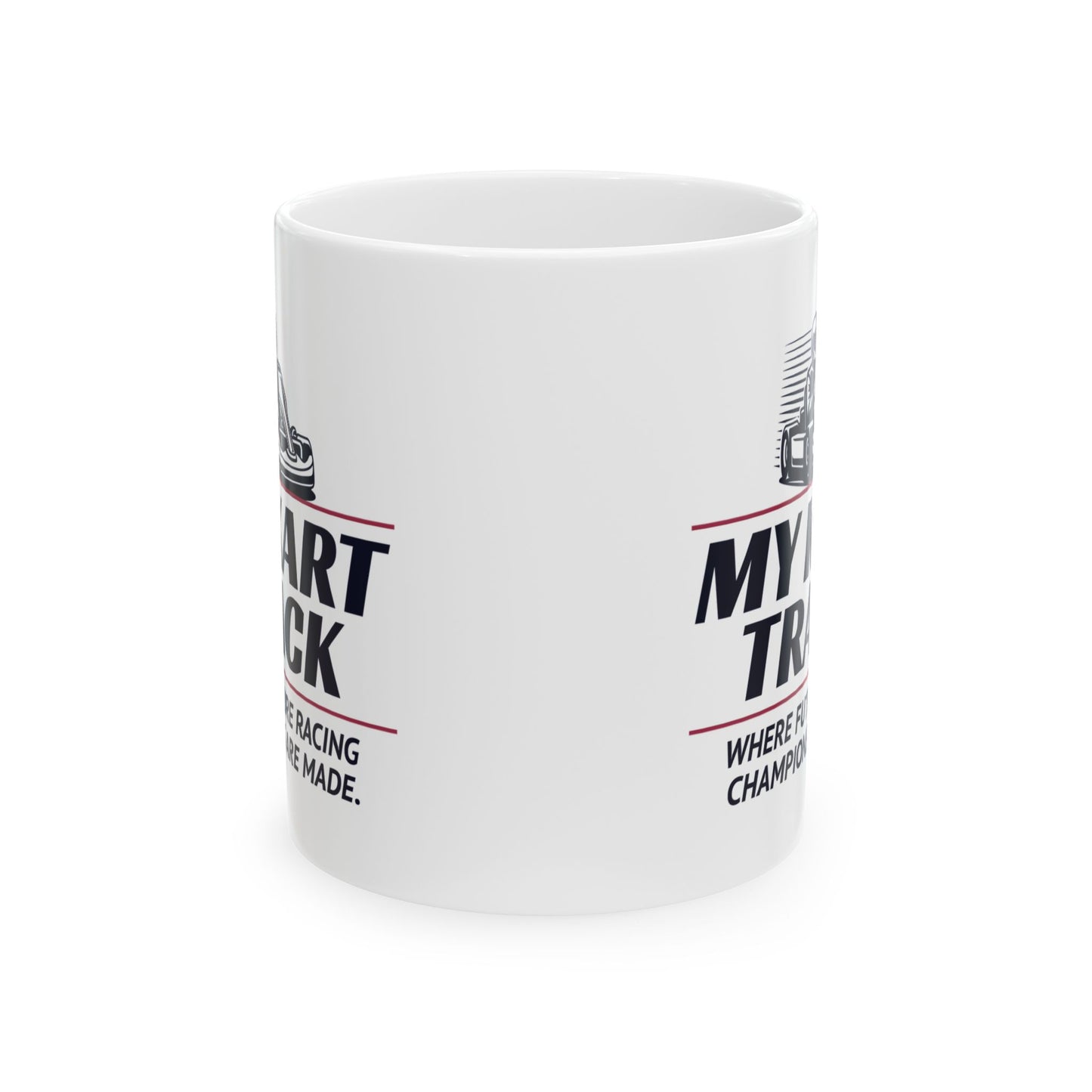 Go Kart Racing Mug - For Racing Enthusiasts & Future Champions