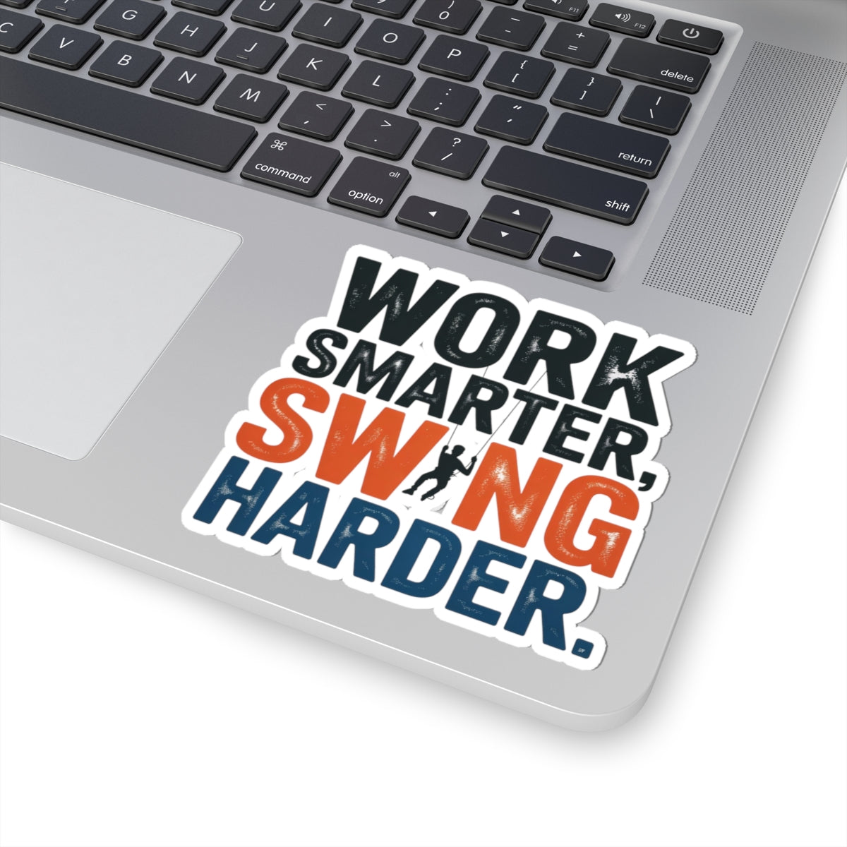 Rope Access Technician Sticker - Swing Harder Vinyl Decal for Climbers & Pros