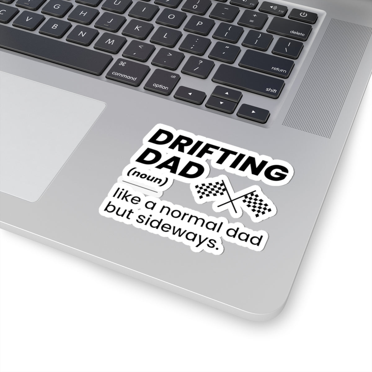 Drifting Drift Racing Sticker Vinyl Motorsport Fathers Day Checkered Flag Dad