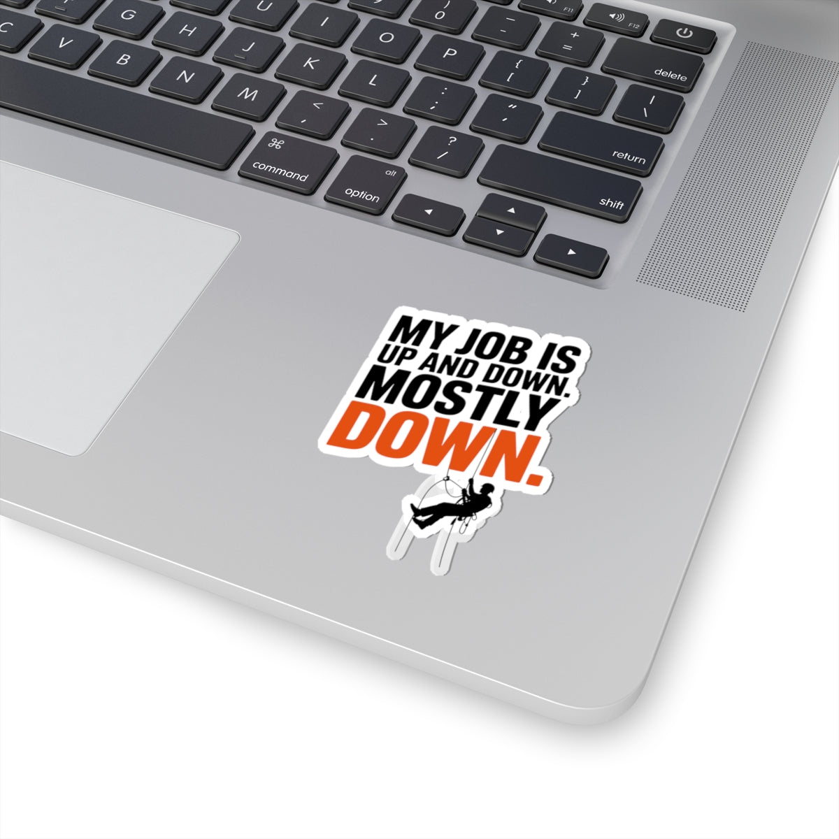 Rope Access Technician Sticker - Up & Down Vinyl Decal for Climbers & Rescuers