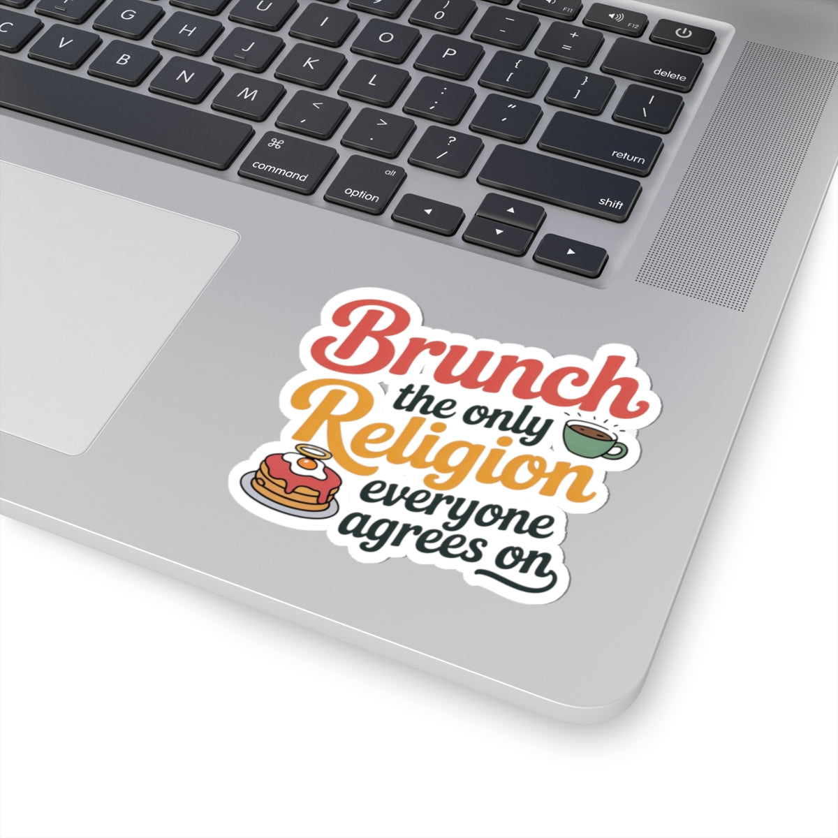 NYC Brunch Believer Sticker - Pancake Devotee Vinyl Decal for Weekend Foodies