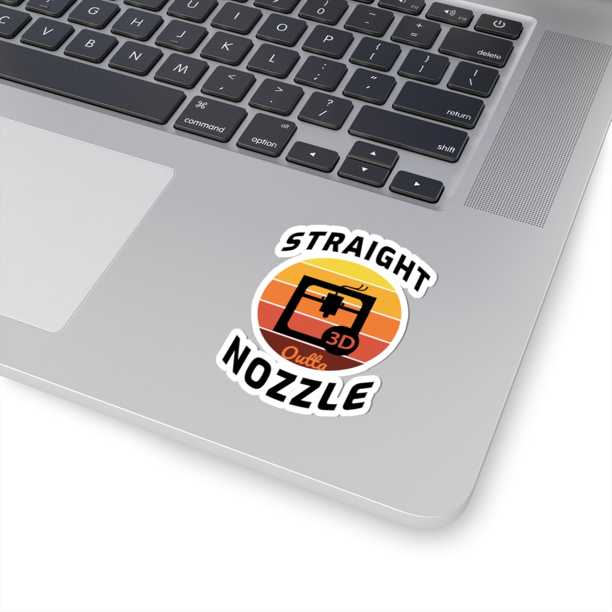 3D Printer Sticker – Witty Retro Nozzle Decal for FDM Hobbyists Makers and Printing Enthusiasts