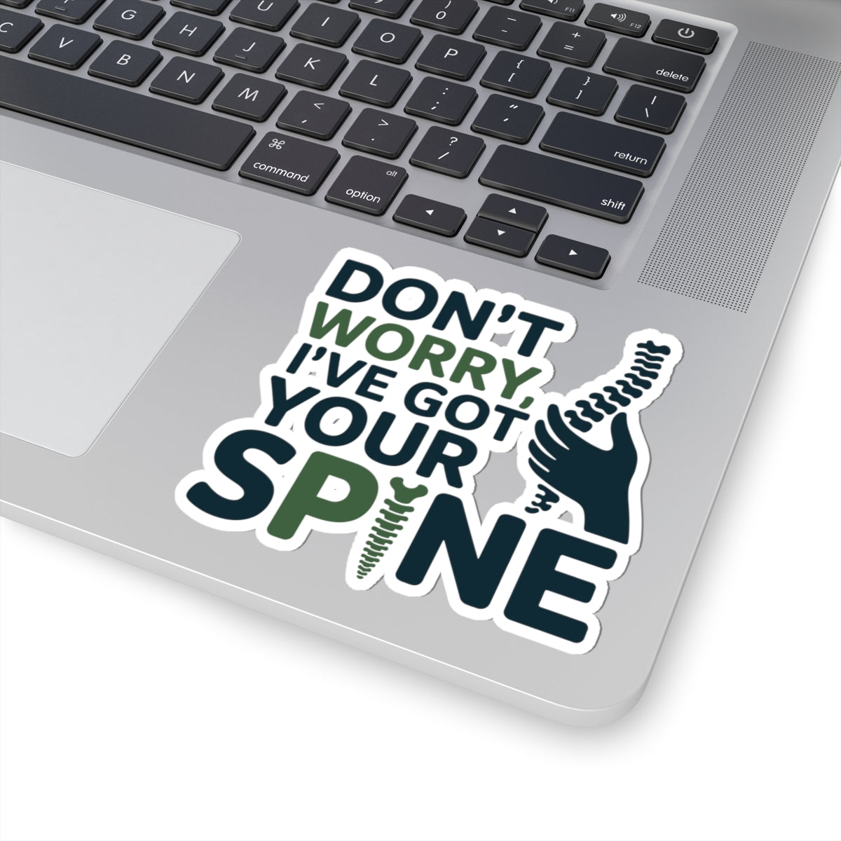 Chiropractors Spine Assurance Sticker - Professional Back Care Vinyl Decal for Doctors of Chiropractic