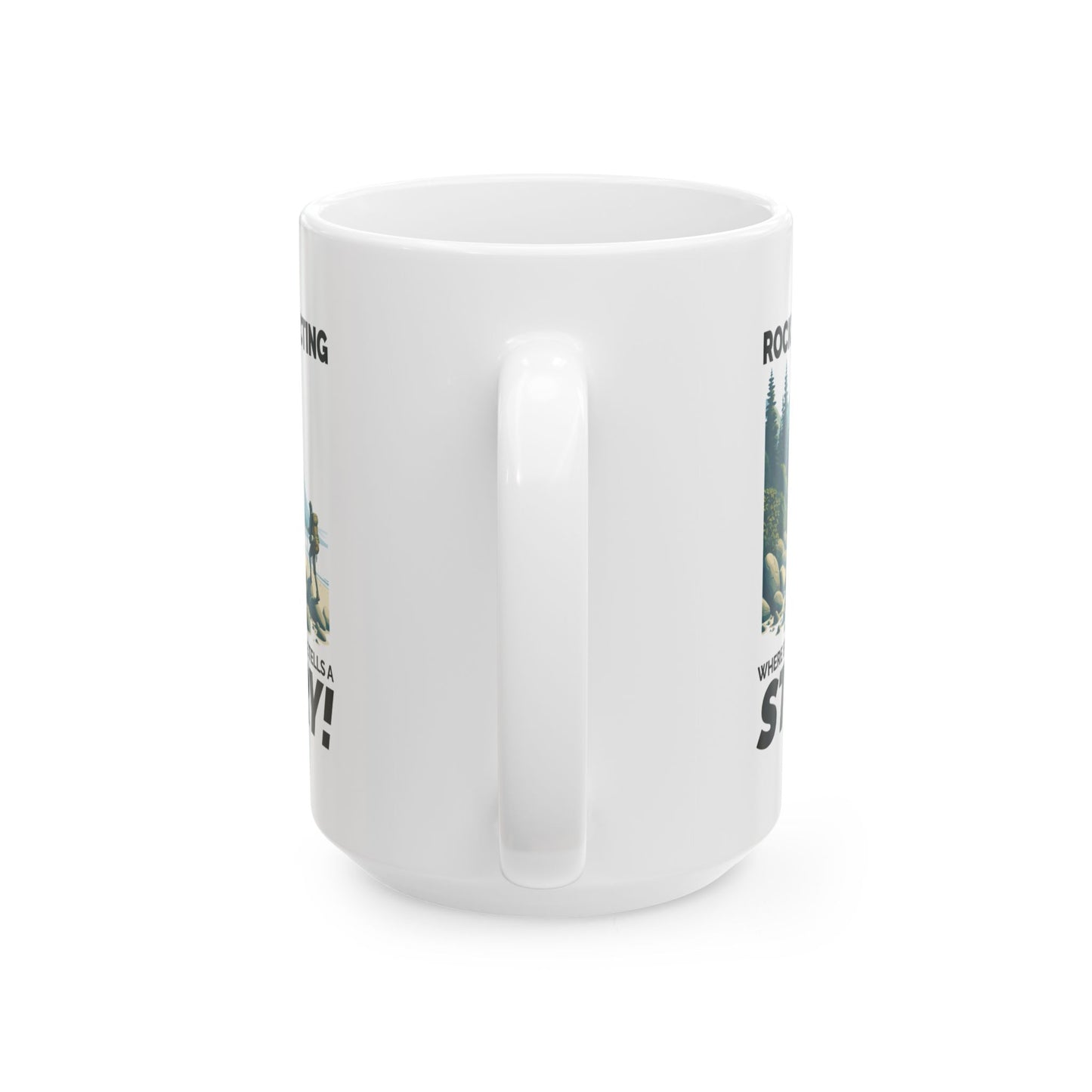 Geologist Mug for Rock Enthusiasts - Pebble Stories