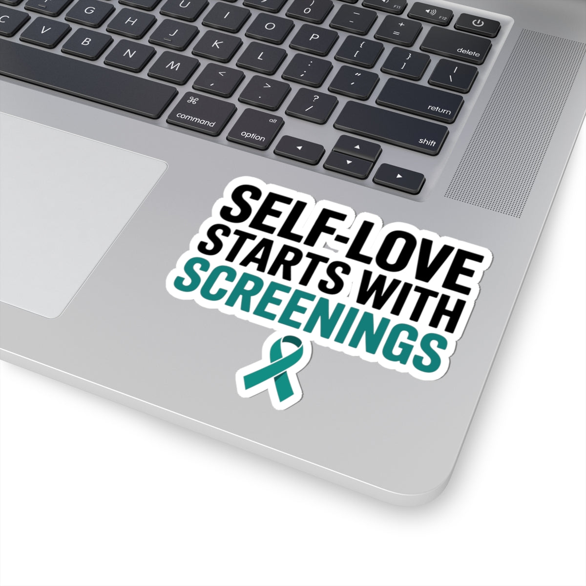 Self Love Health Sticker - Screenings Start Here Vinyl Decal