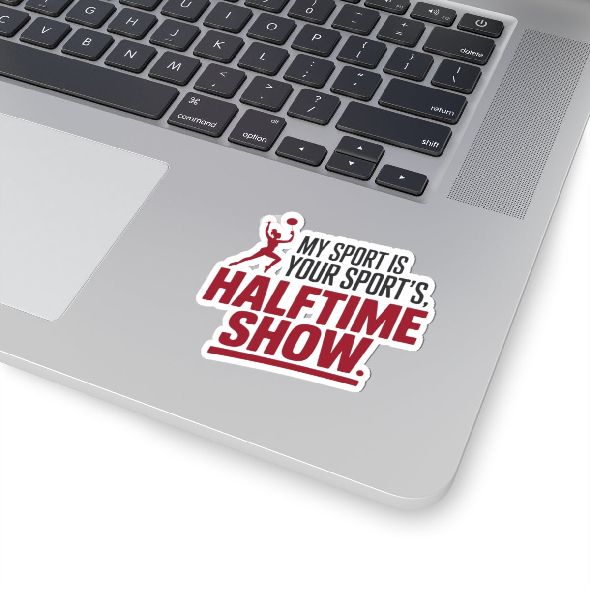 Baton Twirling Sticker – Bold Halftime Pride Humor Decal for Competitive Twirlers & Majorette Athletes