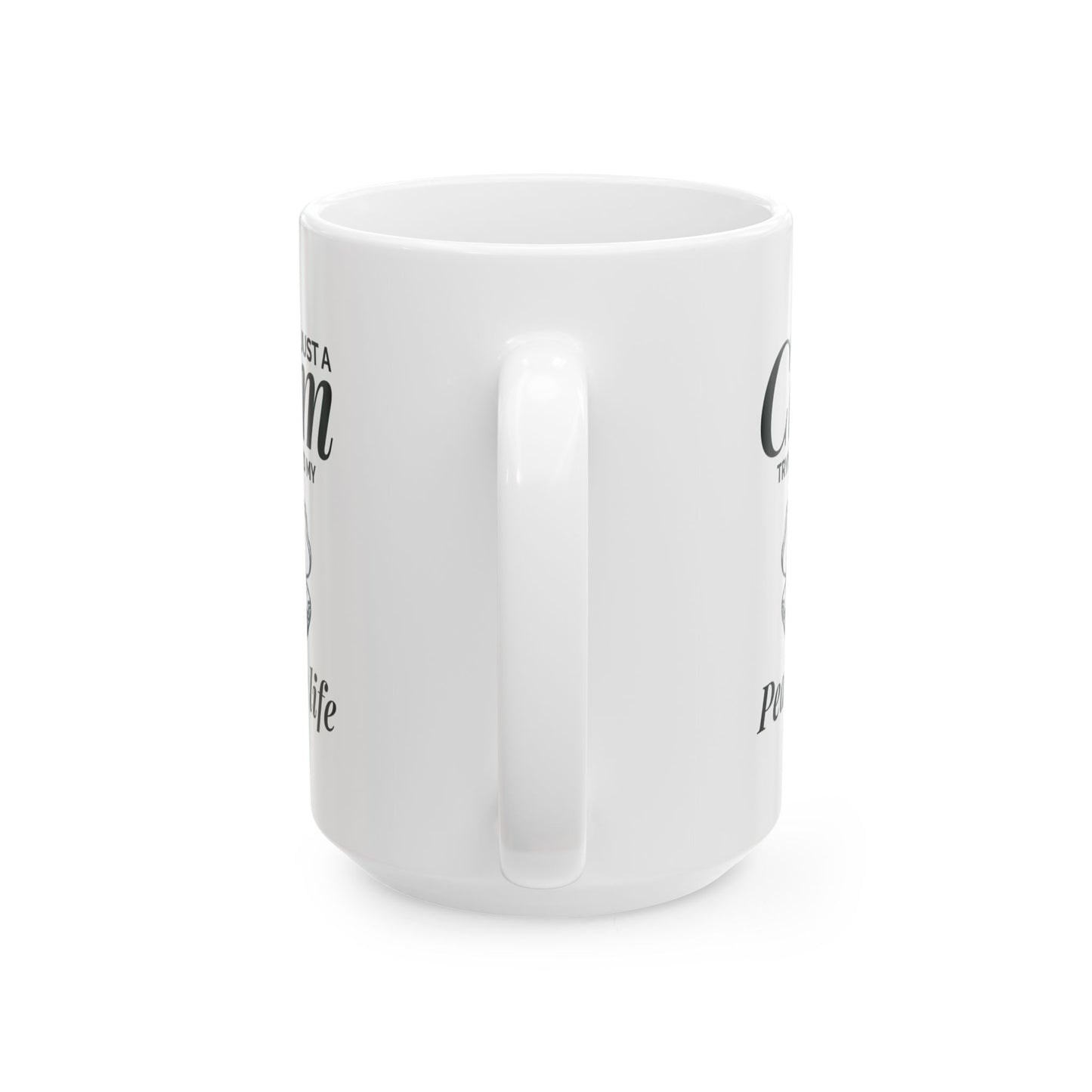 Clam Pearl Mug, Finding My Pearl, Inspirational Ocean Gift