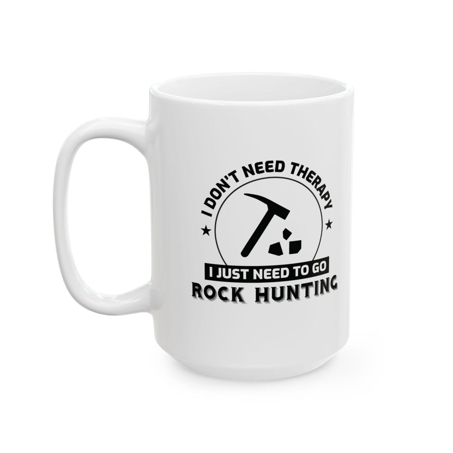 Geologist Mug - Rock Hunting Club Coffee Mug for Geology & Outdoor Exploration Enthusiasts