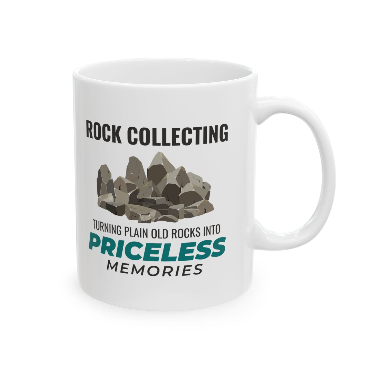 Geologist Mug for Rock Collectors - Priceless Memories