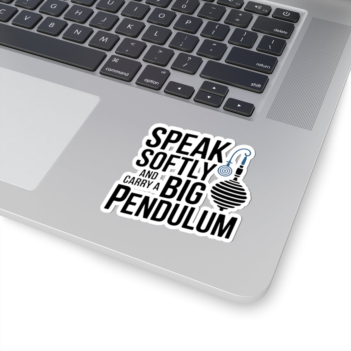 Hypnotist Power Sticker - Gentle Voice Strong Tools Vinyl Decal for Hypnotists, Pendulum Practitioners