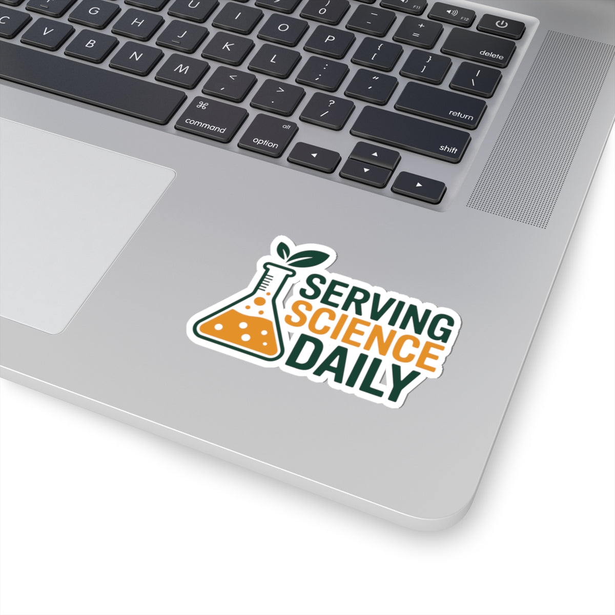 Science Dietitian Sticker - Serving Science Daily Vinyl Decal for Registered Dietitians, Nutritionists