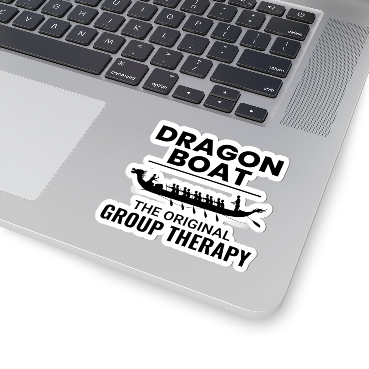 Dragon Boat Therapy Sticker - Team Bonding Vinyl Decal for Paddlers & Rowing Crews