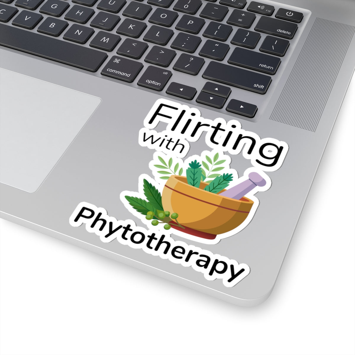 Phytotherapy Fun Decal - Plant Medicine Vinyl Sticker for Herbalists, Natural Health Fans