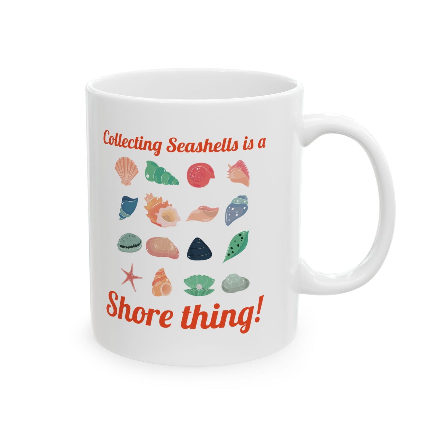 Seashell Collector Mug - Sharing the Joy of Collecting