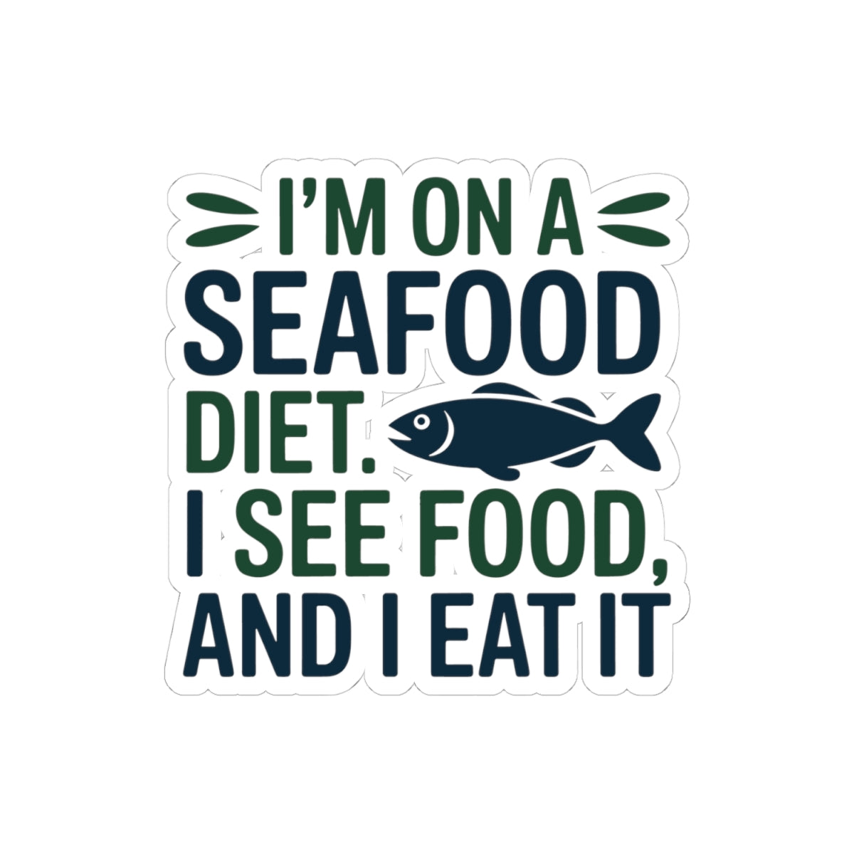 Humorous Nutritionist Sticker - Food Pun Decal for Registered Dietitians, Health Educators