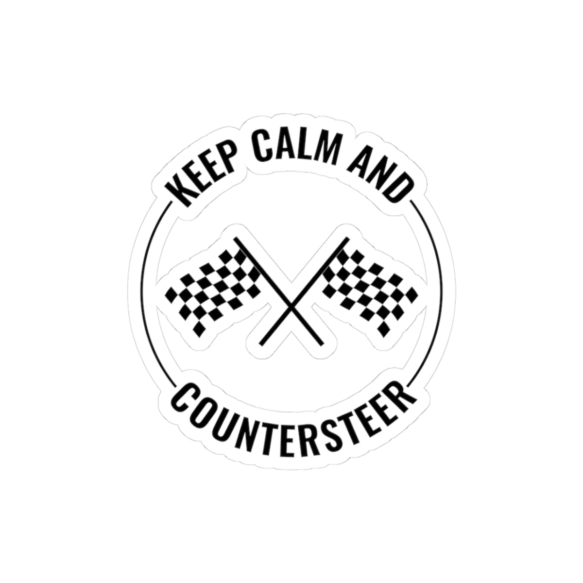 Drifting Drift Racing Sticker Vinyl Motorsport Countersteer Design For Drivers