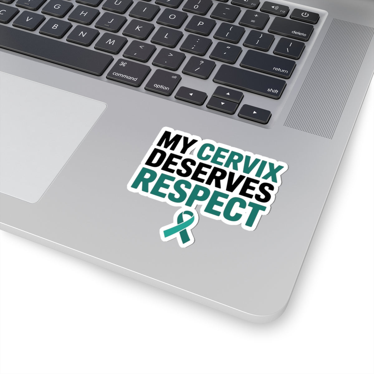 Bold Empowerment Sticker - Cervical Cancer Awareness Vinyl Decal for Survivors, Women, and Advocates